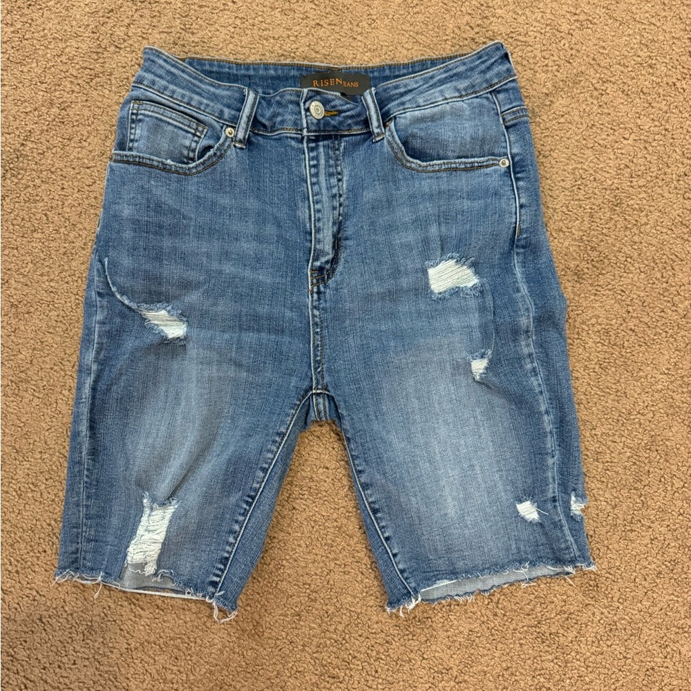 Risen Jean Shorts